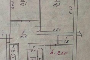 3-к квартира, 70 м², 3/5 эт.